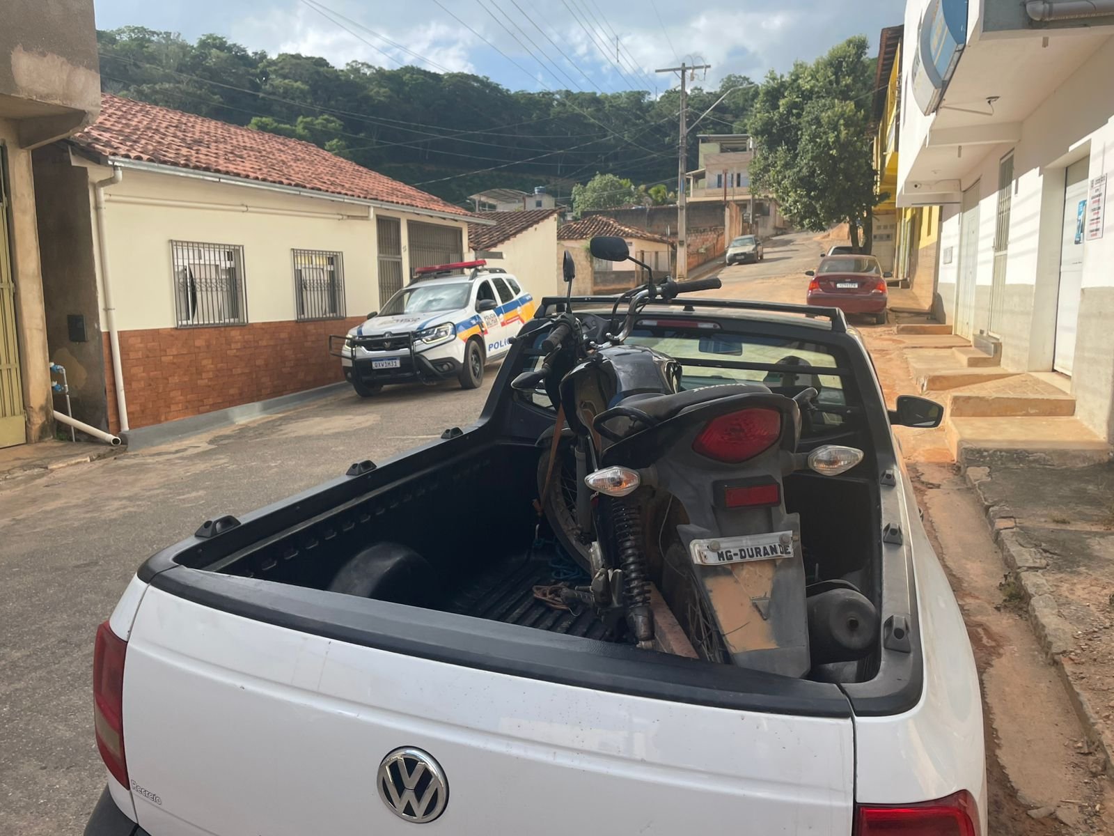 moto roubada em durandé